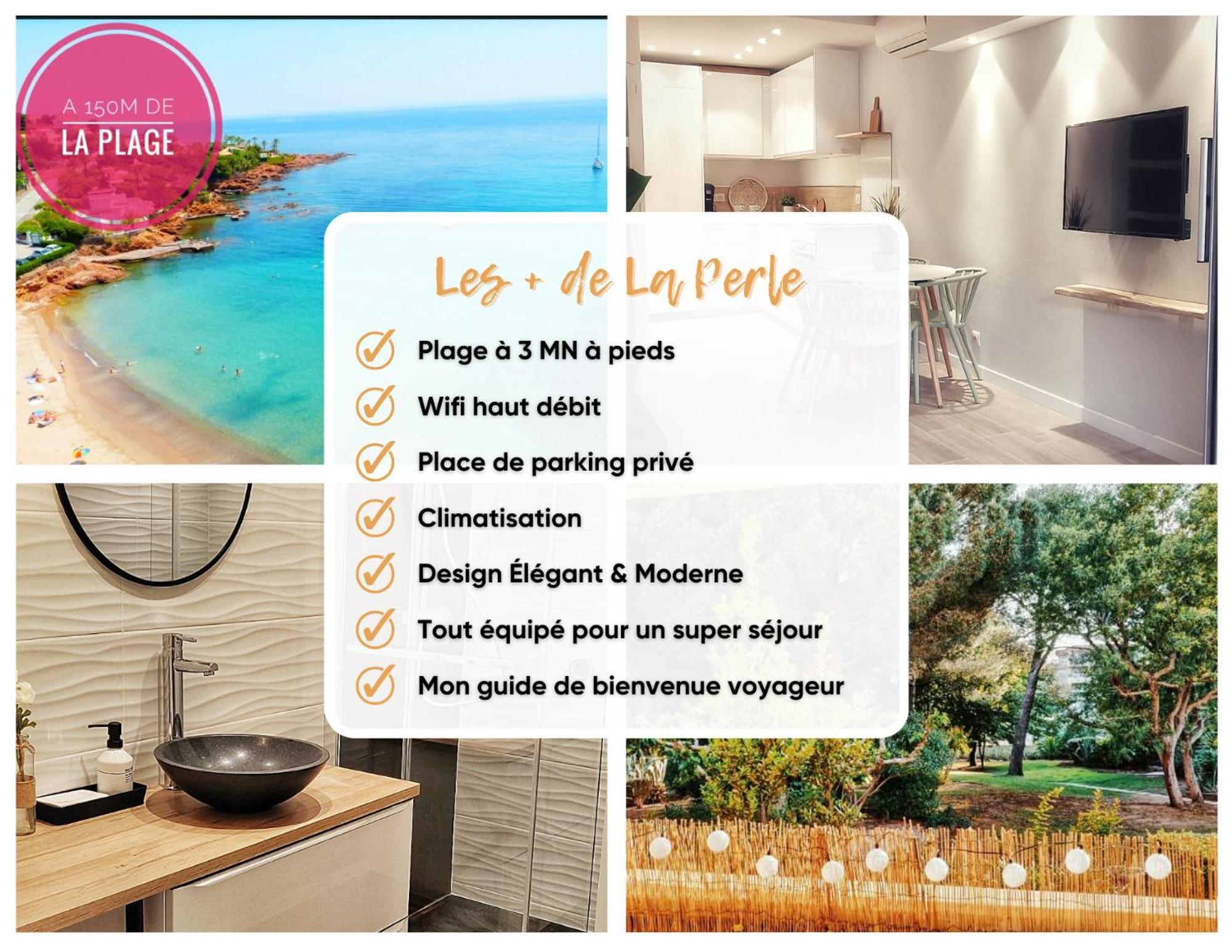 Plage A 3 Minutes A Pied Saint-Raphaël エクステリア 写真